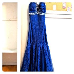 Blue Prom Dress